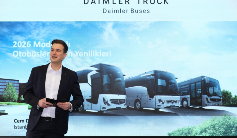 Mercedes-Benz Otobüslerde 36 Yenilik: Güvenlik ve Konfor Artıyor