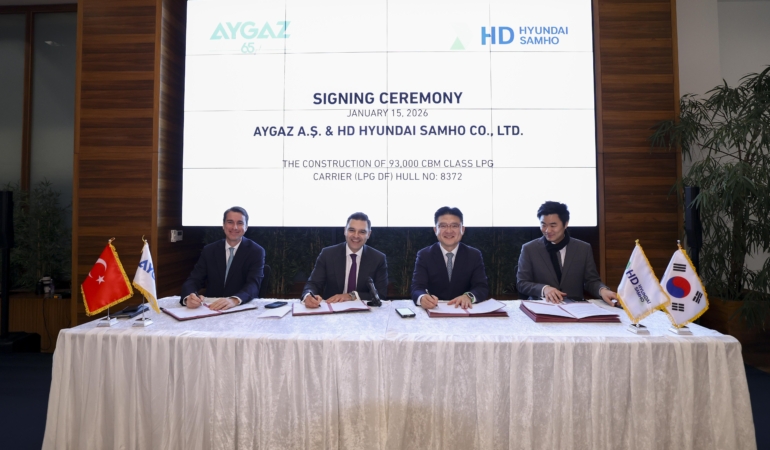 Aygaz’tan 93.000 Cbm Kapasiteli VLGC Gemi Siparişiyle Lojistik Gücü Artıyor