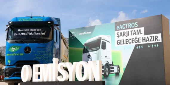 Mercedes-Benz eActros 600 Teslimatı: Uzun Yol Elektrikli Taşımacılıkta Yeni Dönem