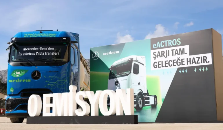 Mercedes-Benz eActros 600 Teslimatı: Uzun Yol Elektrikli Taşımacılıkta Yeni Dönem