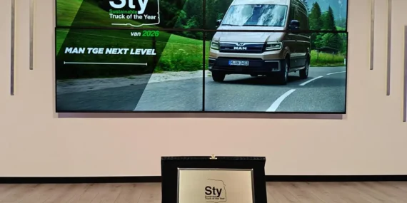 MAN TGE Next Level Hafif Ticari Araçta 2025 Modelle Güvenlik Zirvede